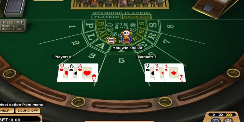 Chiến thuật Baccarat cơ bản mà mỗi người chơi nên áp dụng